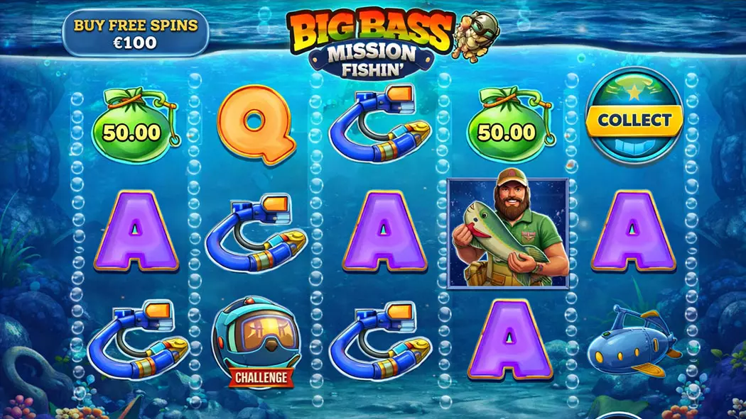 Big Bass Mission Fishin